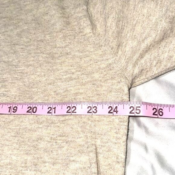 A New Day Womens V-Neck Beige Sweater XXL Recycled Polyester Blend - Picture 9 of 9